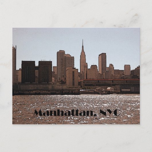 Manhattan Postcard Postkarte (Vorderseite)