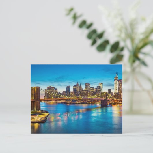 Manhattan Postcard Postkarte (Stehend Vorderseite)