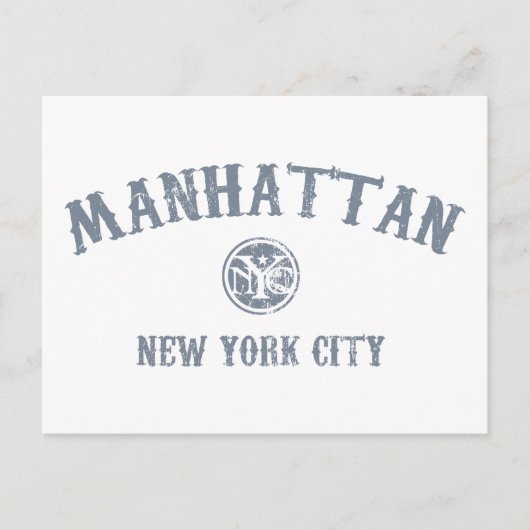 *Manhattan Postkarte (Vorderseite)