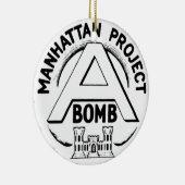 Manhattan Project Abzeichen Keramik Ornament (Rechts)