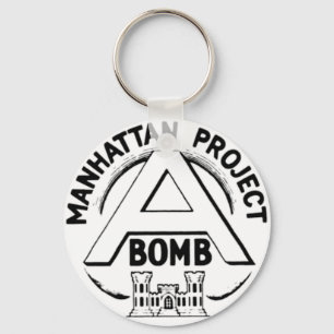 Manhattan Project Abzeichen Schlüsselanhänger