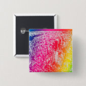 Manhattan Regenbogen Button (Vorne & Hinten)