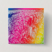 Manhattan Regenbogen Button (Vorderseite)
