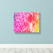 Manhattan Regenbogen Leinwanddruck (Insitu (Holzboden))