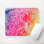 Manhattan Regenbogen Mousepad (Mit Mouse)