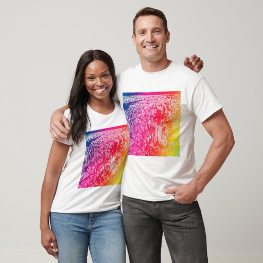 Manhattan Regenbogen T-Shirt (Unisex)