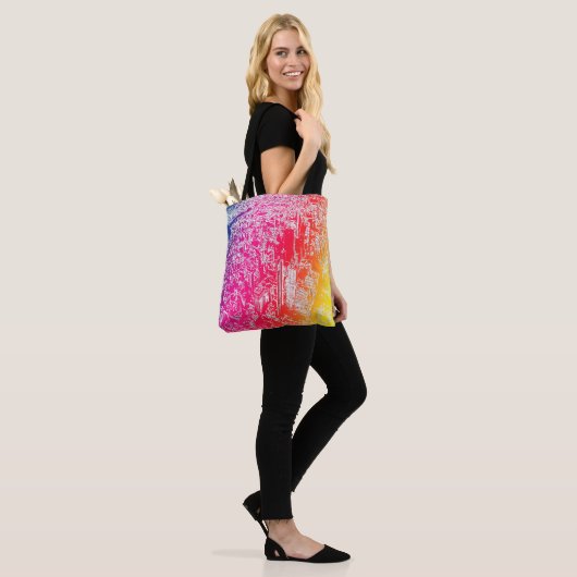 Manhattan Regenbogen Tasche (Am Model)