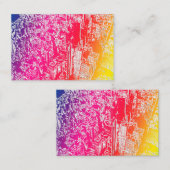 Manhattan Regenbogen Visitenkarte (Vorne/Hinten)