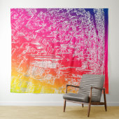 Manhattan Regenbogen Wandteppich (Beispiel (Horizontal))