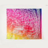 Manhattan Regenbogen Wandteppich (Vorderseite (Horizontal))