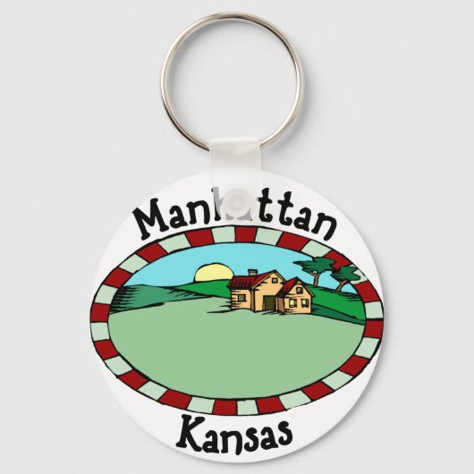 Manhattan Schlüsselanhänger (Vorderseite)