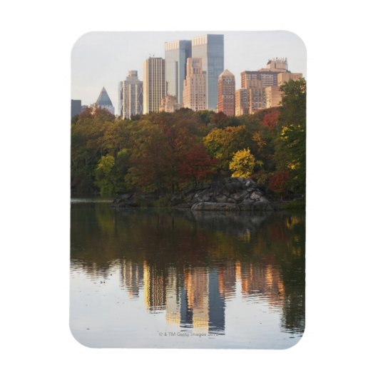 Manhattan Skyline 2 Magnet (Vertikal)
