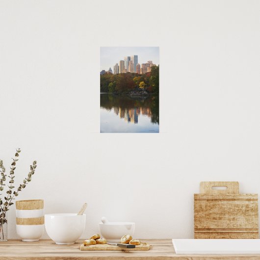 Manhattan Skyline 2 Poster (Küche)