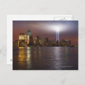 Manhattan-Skyline 2 Postkarte (Vorne/Hinten)