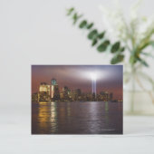 Manhattan-Skyline 2 Postkarte (Stehend Vorderseite)