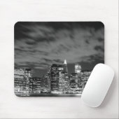 Manhattan-Skyline an den Nachtlichtern, NYC Mousepad (Mit Mouse)