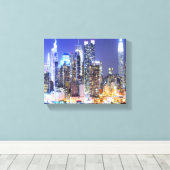 Manhattan Skyline Leinwanddruck (Insitu (Holzboden))