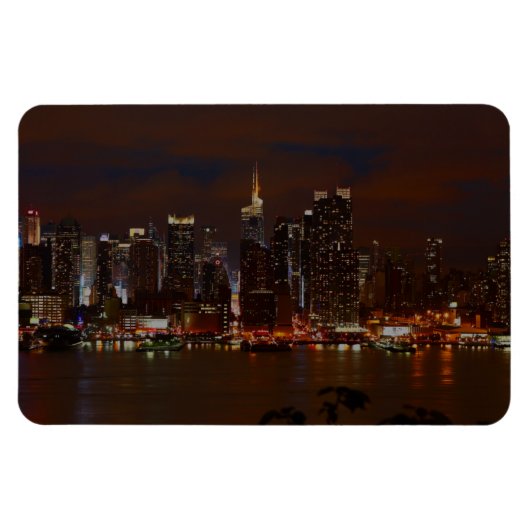 Manhattan Skyline Magnet (Horizontal)