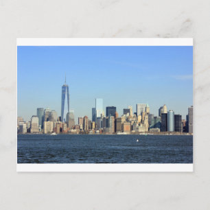 Manhattan-Skyline New York City Postkarte