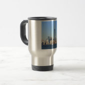 Manhattan Skyline New York City Reisebecher (Vorderseite Links)