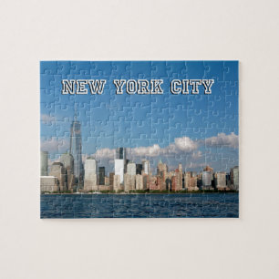 Manhattan Skyline New York City USA Puzzle
