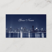Manhattan-Skyline, New York City Visitenkarte (Rückseite)