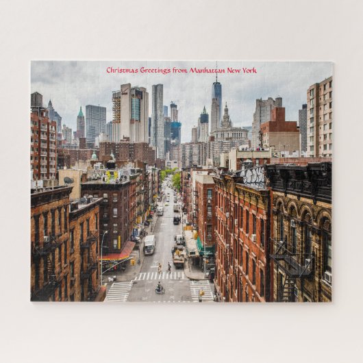 Manhattan Skyline New York. Jigsaw Puzzle (Horizontal)