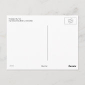 Manhattan Skyline, New York Postkarte (Rückseite)