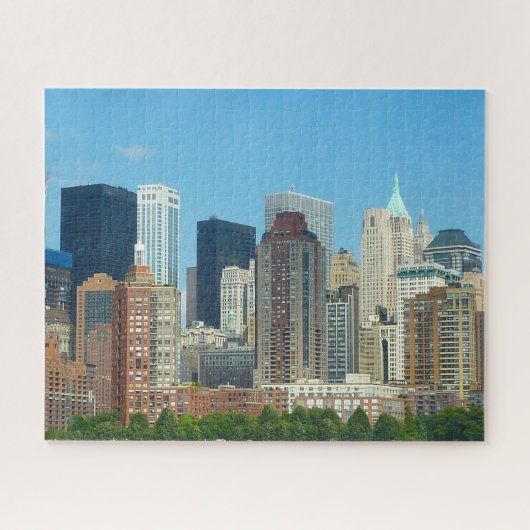 Manhattan Skyline New York. Puzzle (Horizontal)