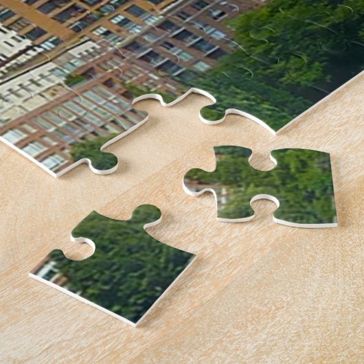 Manhattan Skyline New York. Puzzle (Seite)