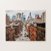 Manhattan Skyline New York. Puzzle (Horizontal)