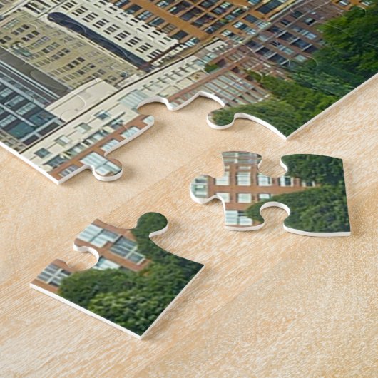 Manhattan Skyline New York. Puzzle (Seite)