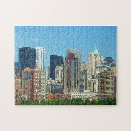 Manhattan Skyline New York. Puzzle (Horizontal)