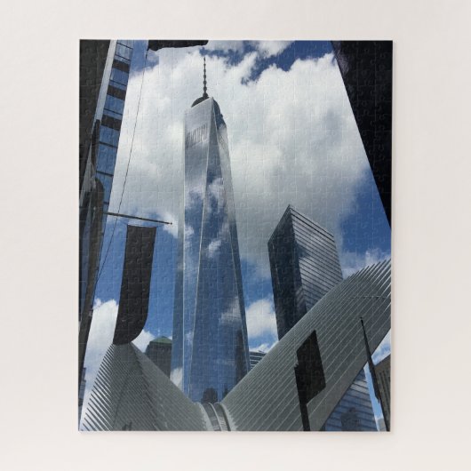 Manhattan Skyline New York. Puzzle (Vertikal)