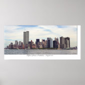 Manhattan Skyline Poster (Vorne)