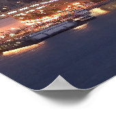 Manhattan Skyline Poster (Ecke)