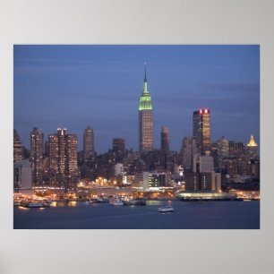 Manhattan-Skyline Poster