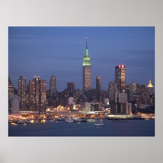 Manhattan Skyline Poster (Vorne)