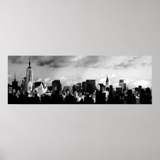 Manhattan Skyline Poster