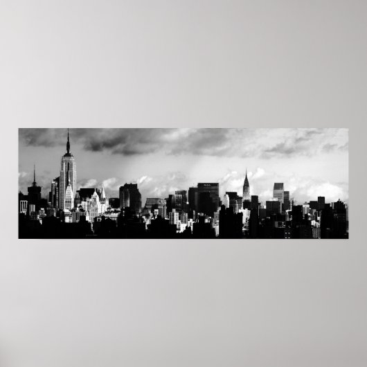 Manhattan Skyline Poster (Vorne)