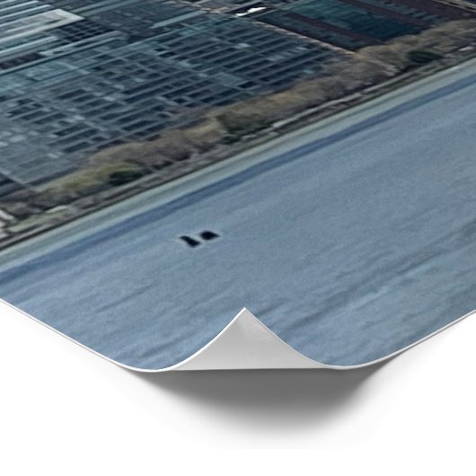 Manhattan Skyline Poster (Ecke)