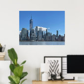 Manhattan Skyline Poster (Heimbüro)