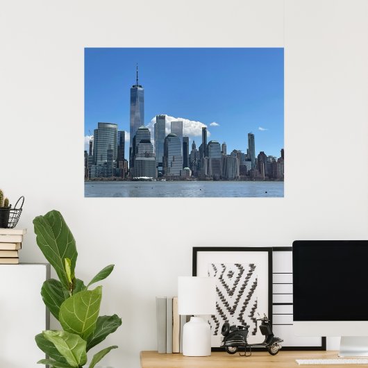 Manhattan Skyline Poster (Heimbüro)