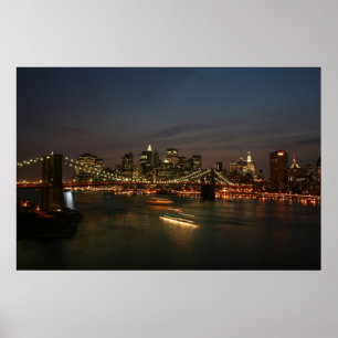 Manhattan-Skyline Poster