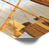 Manhattan Skyline Poster (Ecke)