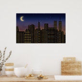 Manhattan Skyline Poster (Küche)