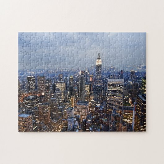 Manhattan Skyline Puzzle (Horizontal)