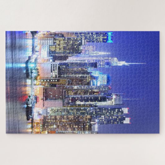 Manhattan Skyline Puzzle (Horizontal)