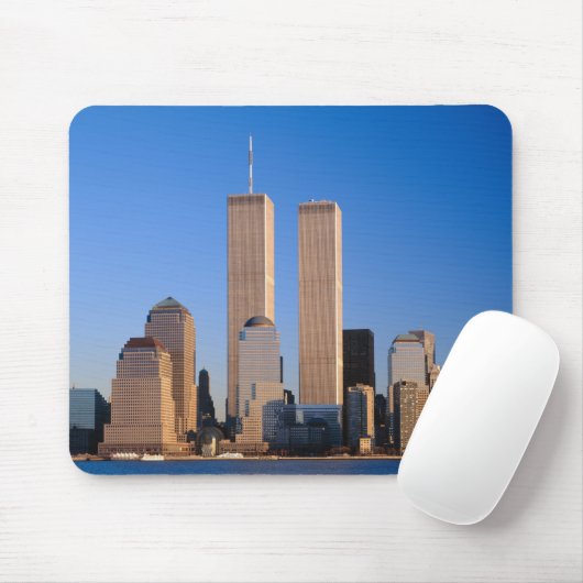 Manhattan Skyline und Hudson River, New York, 2 Mousepad (Mit Mouse)