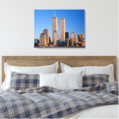 Manhattan Skyline und Hudson River, New York, Leinwanddruck (Insitu (Schlafzimmer))